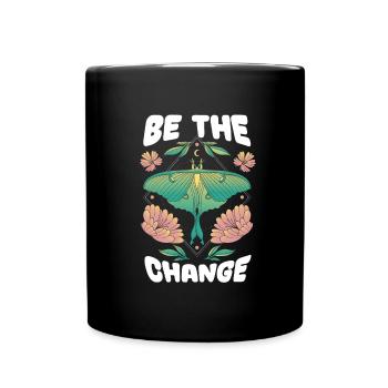 Hobby gardeners garden garden butterflies - Full Colour Mug - black - Front