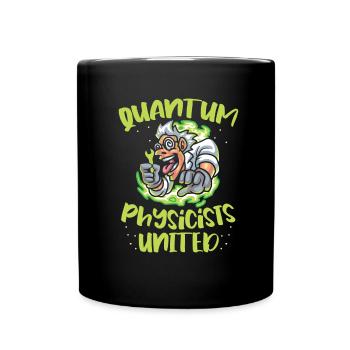 Physics Physicists Scientists Quantum Physics - Full Colour Mug - black - Front