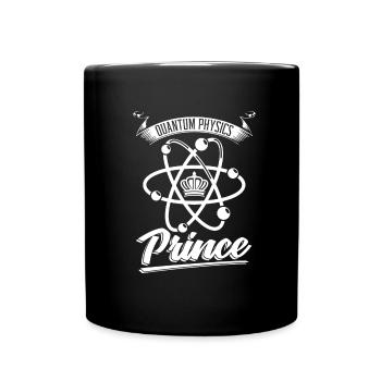 Physics Phyker Krone Quantum Physics - Full Colour Mug - black - Front