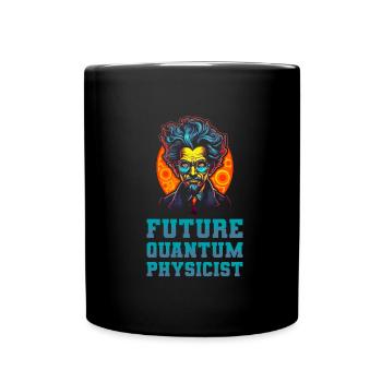 Physik Phyiker Cool Quantenphysik - Tasse einfarbig - Schwarz - Vorne