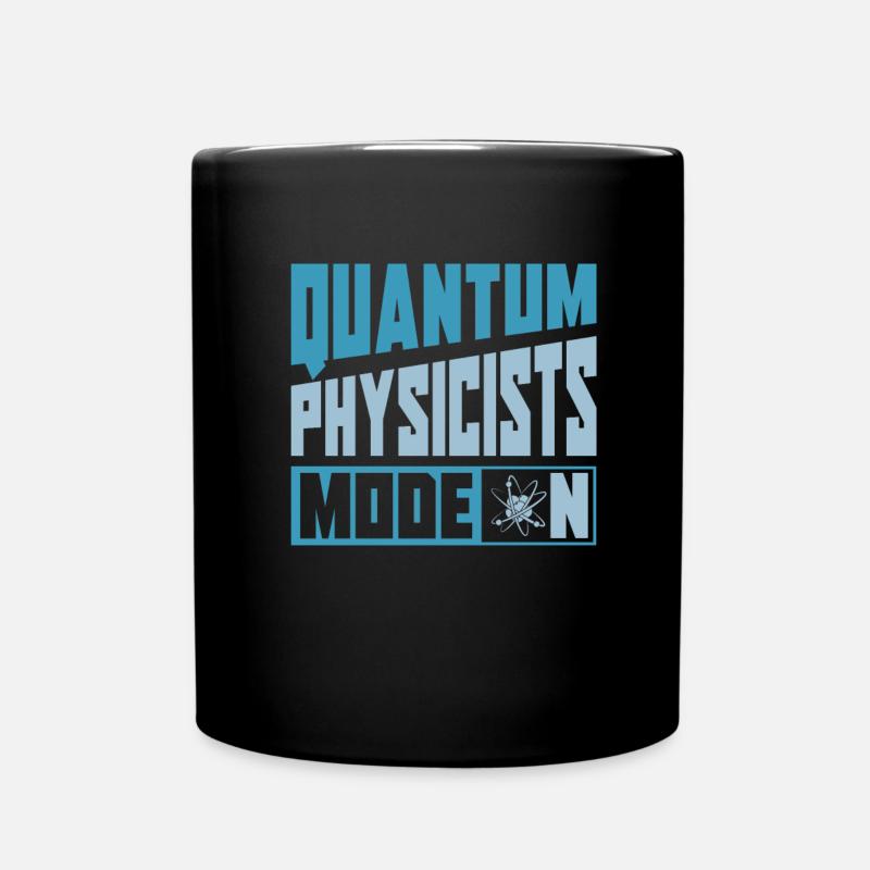 Mode physicien physique sur la physique quantique - Mug uni - noir