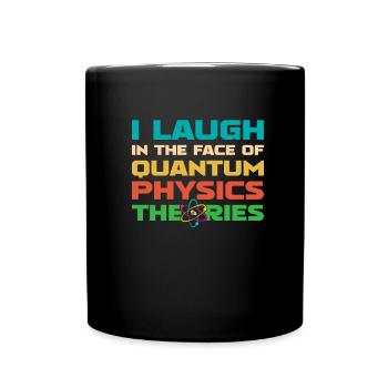 Physics Physicists Quantum Physics - Full Colour Mug - black - Front
