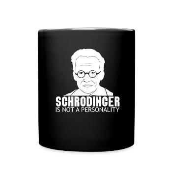 Physics Physicists Quantum Physics - Full Colour Mug - black - Front