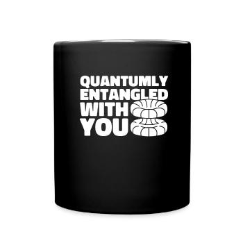 Physik Phyiker Quantenphysik - Tasse einfarbig - Schwarz - Vorne