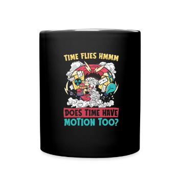 Physics Phyker Funny Quantum Physics - Full Colour Mug - black - Front