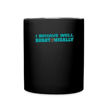 Physique Phyker Drôle de physique quantique - Mug uni - noir - Devant