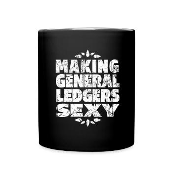 Comptable Conseiller fiscal Witzig - Mug uni - noir - Devant