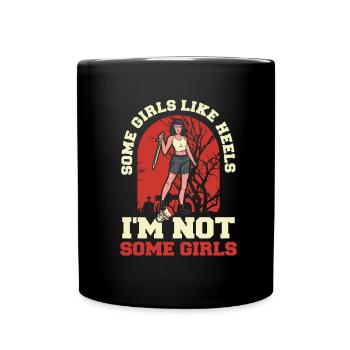 Zombie Halloween Mädchen - Tasse einfarbig - Schwarz - Vorne