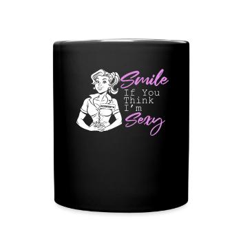 Buchhalter Steuerberater Humor Sexy Buchhalterin - Tasse einfarbig - Schwarz - Vorne