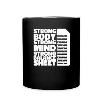Comptable Conseiller fiscal Witzig - Mug uni - noir - Devant