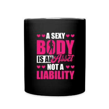Accountant Tax Advisor Investment - Full Colour Mug - black - Front