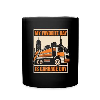 Chauffeur de camion Camionneur Chauffeur de camion Favori - Mug uni - noir - Devant
