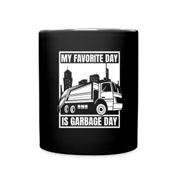 Truck Driver Trucker Truck Driver Funny - Full Colour Mug - black - Front