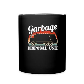 Truck Driver Trucker Truck Driver Funny - Full Colour Mug - black - Front
