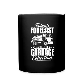 Truck Driver Trucker Truck Driver Funny - Full Colour Mug - black - Front