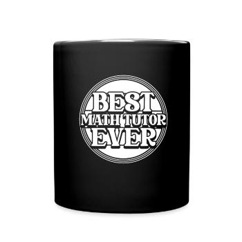Professeur de mathématiques Professeur de mathématiques Tuteur de mathématiques - Mug uni - noir - Devant