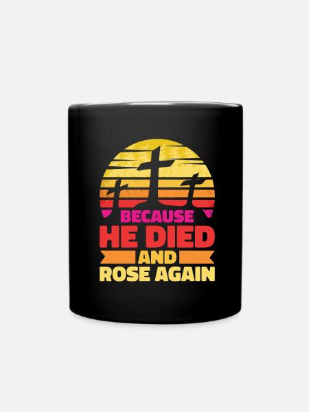 Christian Christianity - Full Colour Mug - black