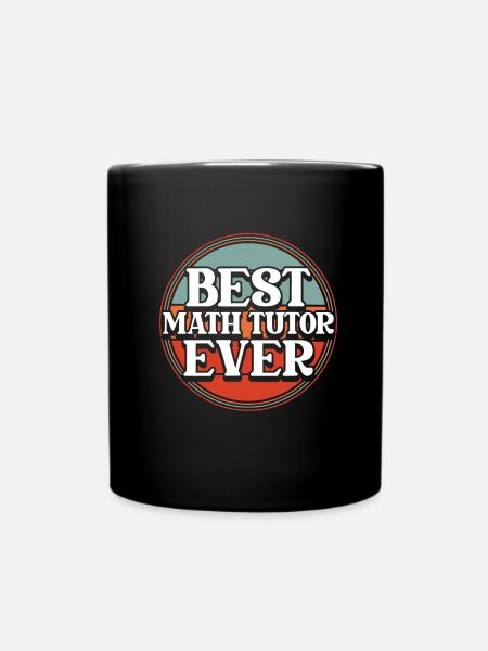 Mathelehrer Mathe Lehrer Mathe Nachhilfelehrer - Tasse einfarbig - Schwarz