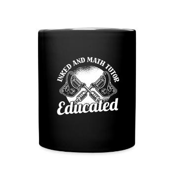 Professeur de mathématiques Professeur de mathématiques Tatouage - Mug uni - noir - Devant