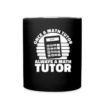 Professeur de mathématiques Professeur de mathématiques Drôle - Mug uni - noir - Devant