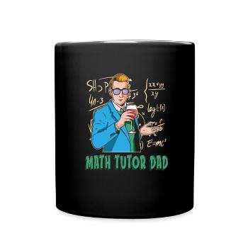 Professeur de mathématiques Professeur de mathématiques Papa - Mug uni - noir - Devant
