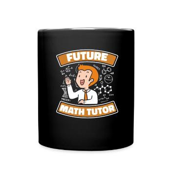 Professeur de mathématiques Professeur de mathématiques Tuteur de mathématiques - Mug uni - noir - Devant