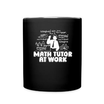Professeur de mathématiques Professeur de mathématiques Drôle - Mug uni - noir - Devant