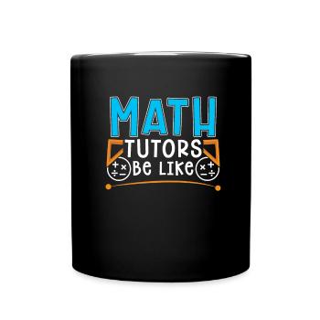 Professeur de mathématiques Professeur de mathématiques Drôle - Mug uni - noir - Devant