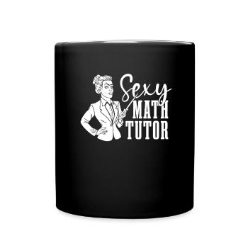 Professeur de maths Professeur de maths sexy - Mug uni - noir - Devant