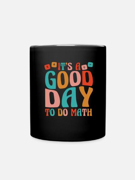 Professeur de mathématiques Professeur de mathématiques Tuteur de mathématiques - Mug uni - noir