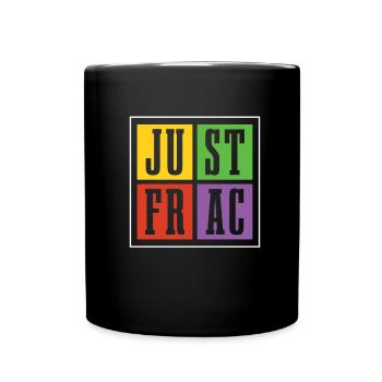Plate-forme pétrolière de champ pétrolifère Funny Fracking - Mug uni - noir - Devant
