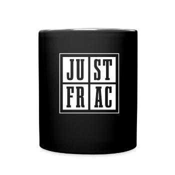 Oilfield Oil Rig Humor Fracking - Full Colour Mug - black - Front