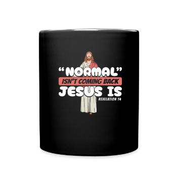 Christ Christentum - Tasse einfarbig - Schwarz - Vorne