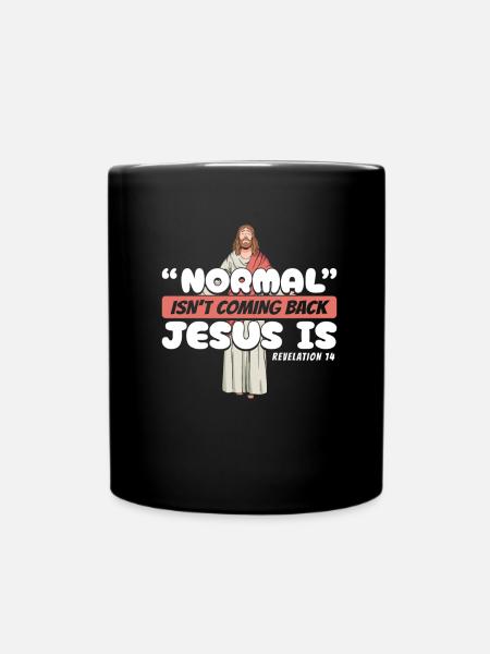 Christian Christianity - Full Colour Mug - black
