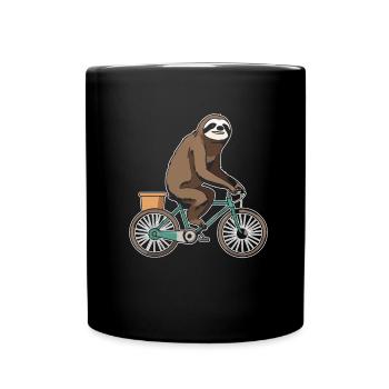 Sloth - Full Colour Mug - black - Front