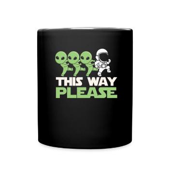 Space Colonization - Full Colour Mug - black - Front