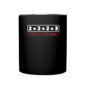 Professeur de mathématiques Professeur de mathématiques Drôle - Mug uni - noir - Devant