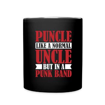 Guitare Métal Guitariste Rock Humour - Mug uni - noir - Devant