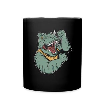 Trex T Rex Dino Cool - Mug uni - noir - Devant