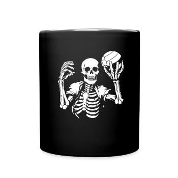 Volley-ball Volley-ball Volley-ball - Mug uni - noir - Devant