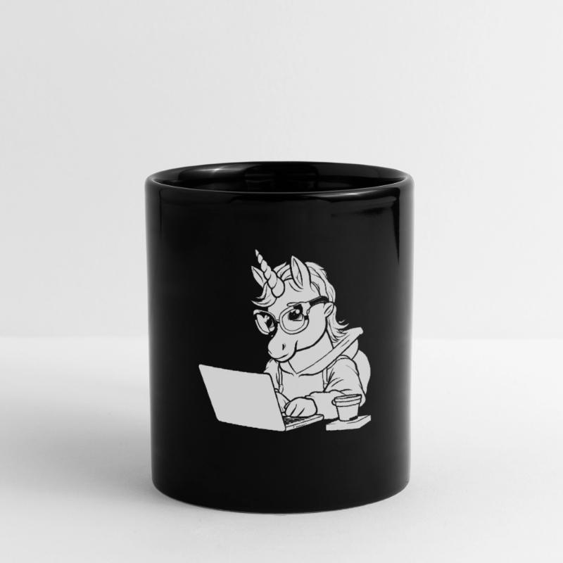 Entwickler Coder Programmierer Kaffee Tasse einfarbig