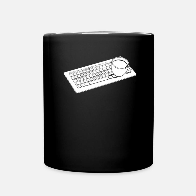 Développeur, Codeur, Programmeur, Café - Mug uni - noir
