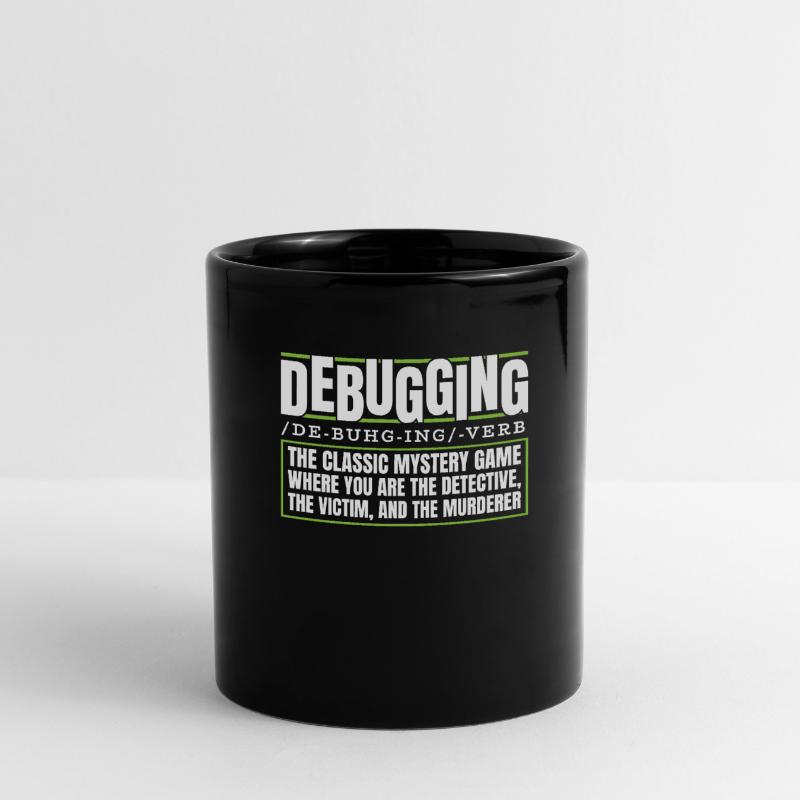 Developer, Coder, Programmer, Debugging Full Colour Mug