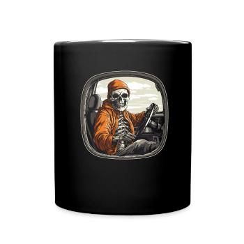Truck Driver Trucker Truck Driver - Full Colour Mug - black - Front