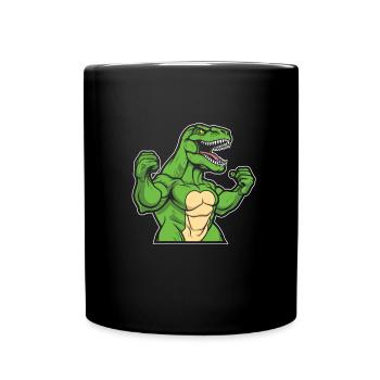 Trex T Rex Dino - Mug uni - noir - Devant