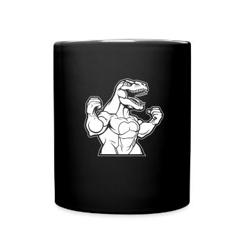 Trex T Rex Dino - Mug uni - noir - Devant
