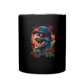 Lunettes de soleil Trex T Rex Dino - Mug uni - noir - Devant