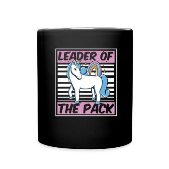 Unicorn Unicorn Funny Weird Humor - Full Colour Mug - black - Front