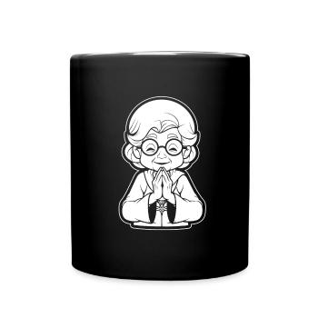 Christian Christianity Granny - Full Colour Mug - black - Front