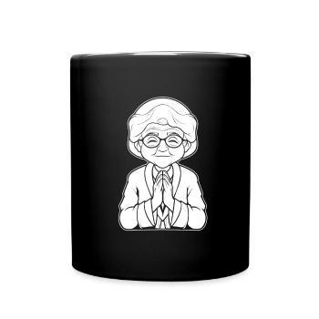 Christian Christianity Granny - Full Colour Mug - black - Front